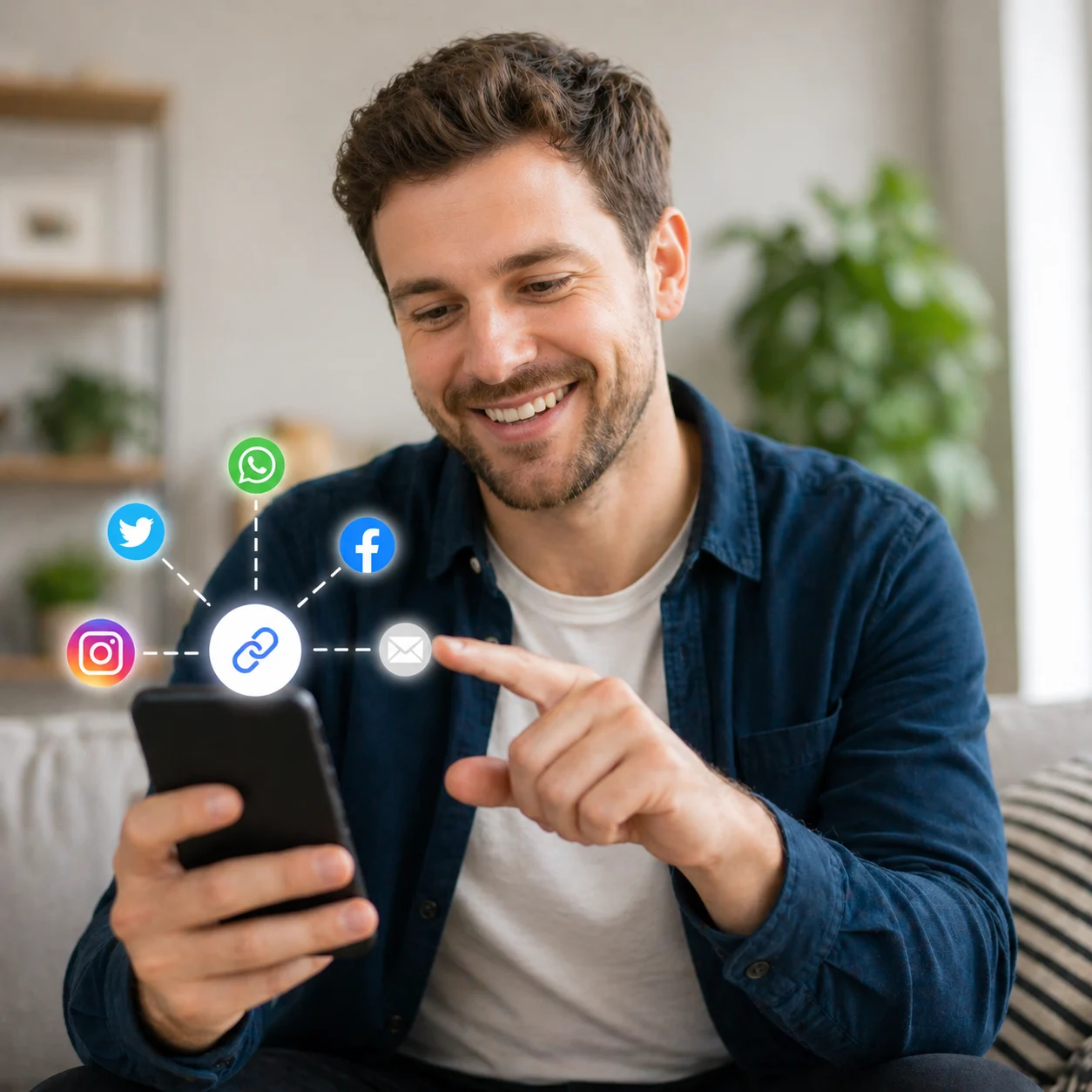 Instant unique link — 10 seconds